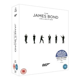 The James Bond Collection 1-24 蓝光DVD套装