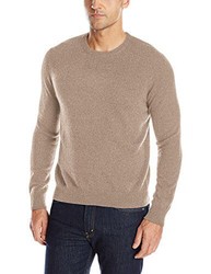 Williams Cashmere 男式长袖圆领毛衣