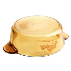 美国康宁锅晶彩透明锅家用玻璃锅宝宝辅食小型