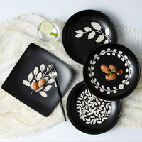 陶瓷日式西餐盘子菜盘家用餐具套装