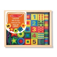 凑单品、中亚Prime会员：Melissa & Doug 木质珠串套装