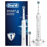 中亚Prime会员：Oral-B 欧乐-B SmartSeries 4000 CrossAction 蓝牙电动牙刷