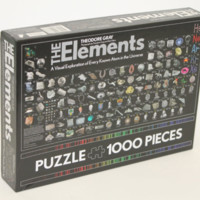  《The Elements Jigsaw Puzzle: 1000 Pieces 视觉之旅:神奇的化学元素》拼图 1000片