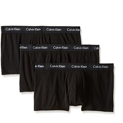 Calvin Klein Cotton-Stretch Boxer Briefs 男士平角低腰内裤