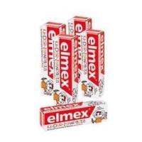 Elmex 易学 婴幼儿乳牙专用可吞咽牙膏 50ml*5支