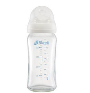 Richell 利其尔 宽口径玻璃奶瓶 150ml