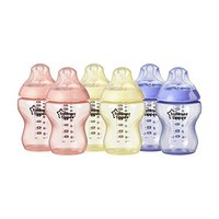 中亚Prime会员：Tommee Tippee 汤美天地 Colour My World 宽口径奶瓶 260ml*6只装 *2件