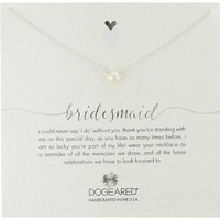 中亚Prime会员：Dogeared Bridal婚礼系列 白色淡水珍珠项链 16英寸 *2件