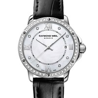 RAYMOND WEIL 雷蒙威 TANGO系列 5391-LS1-00995 女士镶钻时装腕表