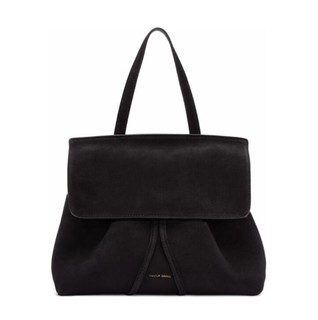 Mansur Gavriel  Black Suede Mini 女士手提单肩包