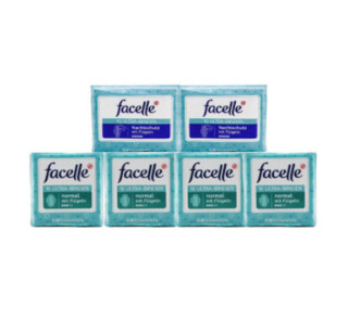 facelle 日用+夜用护翼型卫生巾6包套装（日用*4包+夜用*2包）