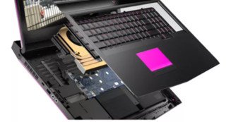 Alienware 外星人 AW17R4-7006SLV 17.3英寸 游戏笔记本电脑 (银色、酷睿i7-7820HK、16GB、256GB SSD+1TB HDD、GTX 1070)