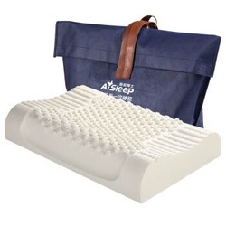 睡眠博士（AiSleep）枕芯 释压按摩进口乳胶枕 泰国乳胶枕头 护颈枕头