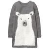 GYMBOREE 金宝贝 Fuzzy Polar Bear Dress 女童针织裙