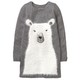 GYMBOREE 金宝贝 Fuzzy Polar Bear Dress 女童针织裙