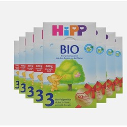 Hipp 喜宝 Bio有机婴儿奶粉 3段 800g*8盒