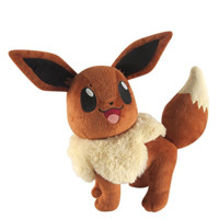 TAKARA TOMY 多美 pokémon eevee 大号毛绒玩具