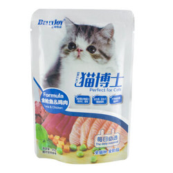 百利怡品 BELLYJOY 猫零食猫湿粮 +鸡肉85g