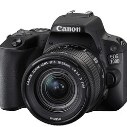 Canon 佳能 EOS 200D（EF-S18-55mm f/4-5.6 IS STM）单反相机套机