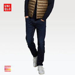 UNIQLO 优衣库 HEATTECH 400132 男士修身牛仔裤