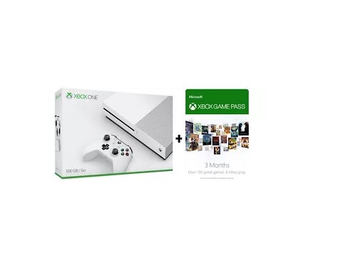 Microsoft 微软 Xbox One S 游戏主机+3个月XG