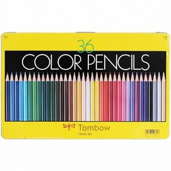 TOMBOW 蜻蜓 CB-NQ36C 36色 彩色铅笔