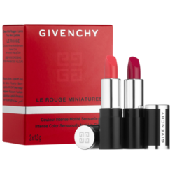 GIVENCHY/纪梵希Le Rouge小羊皮系列迷你套装 202pinkrose 315berry red 2*1.3g
