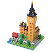 历史新低、中亚Prime会员：nanoblock 河田 大本钟 纳米积木 *3件