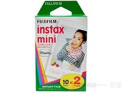 FUJIFILM 富士 instax mini 相纸 白边 (双盒套装) *3件