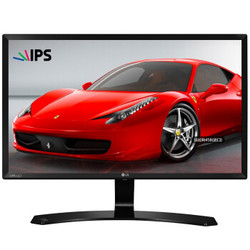 LG 27MP58VQ-P 27英寸光滑切割设计IPS硬屏 爱眼不闪滤蓝光液晶显示器