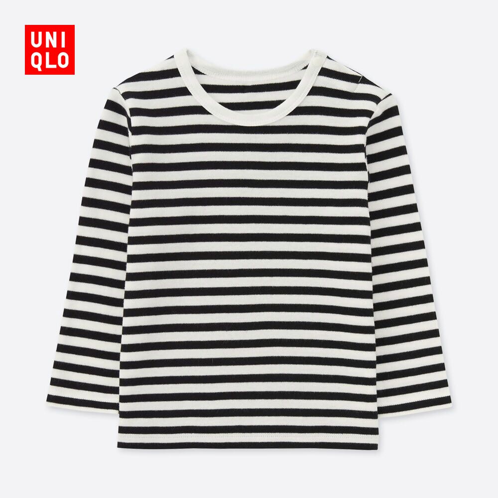 uniqlo 优衣库 婴儿圆领长袖t恤