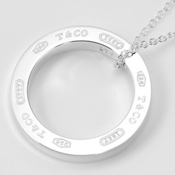 TIFFANY & Co 蒂芙尼 25049179 精美银色圆环925银项链 