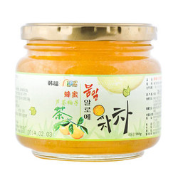 10.2 HENFOOD 韩福 蜂蜜芦荟柚子茶 580g *4件