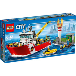 LEGO 乐高 City城市系列 60109 消防船