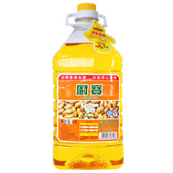 厨宝 香港品质 食用油 压榨一级 花生油4L