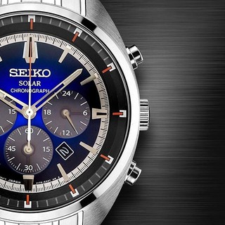 SEIKO 精工 Recraft系列 SSC567 男士太阳能腕表