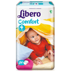 Libero 丽贝乐 comfort 婴儿纸尿裤 M84片 *3件