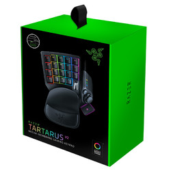 RAZER 雷蛇  TARTARUS 塔洛斯魔蝎 V2 单手游戏轻机械键盘 RGB背光