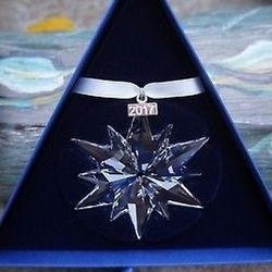 SWAROVSKI 施华洛世奇 2017 限量雪花 5257589 水晶挂饰