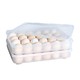 宝优妮 厨房用品用具鸡蛋盒冰箱保鲜盒塑料储物盒食品收纳盒（两只装）(供应商直送)