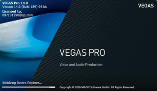  《vegas pro 14 edit》视频编辑软件