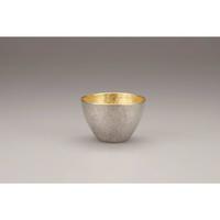 能作 内壁贴金纯锡小酒杯