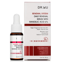 DR.WU 达尔肤 6%杏仁酸温和焕肤精华液 15ml