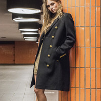 Superdry 极度干燥 Priya Long Military Coat 女款毛呢大衣