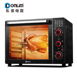 DonLim 东菱 TO8001B 电烤箱 33L（独立控温）