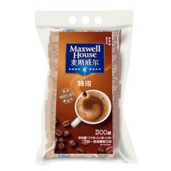 麦斯威尔 特浓速溶咖啡 100条装 1.3KG/袋