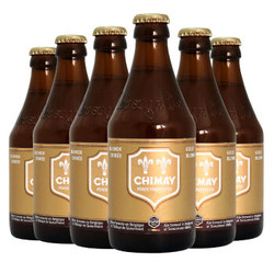 Chimay 智美 黄帽啤酒  组合装 330ml*6瓶*2件＋凑单西班牙宜兰树红酒