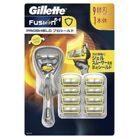 凑单品：Gillette 吉列 锋隐致护 手动剃须刀 1刀架9刀头