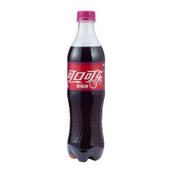 限东北 可口可乐（Coca-Cola）樱桃可乐汽水500mlX24瓶 整箱