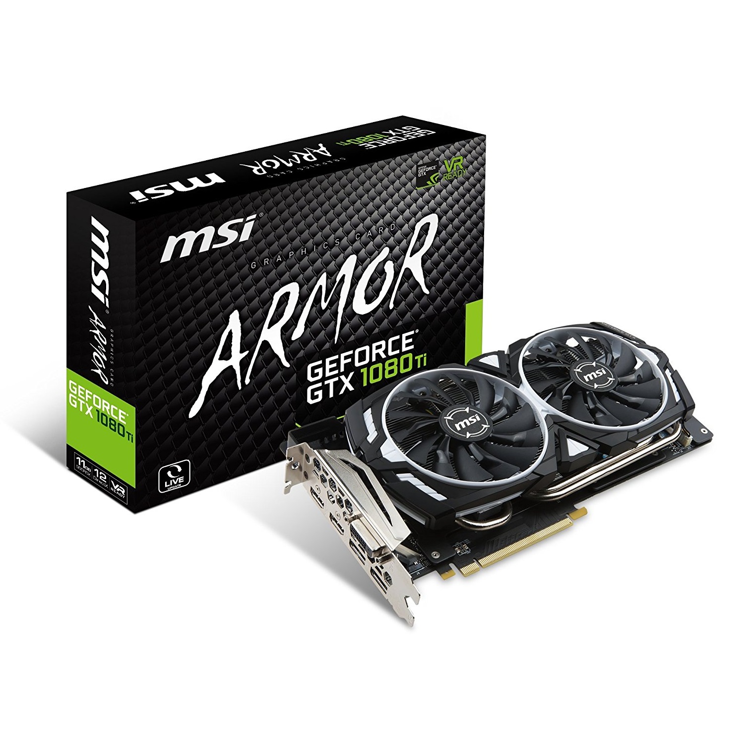 msi微星nvidiageforcegtx108002ti台式机显卡